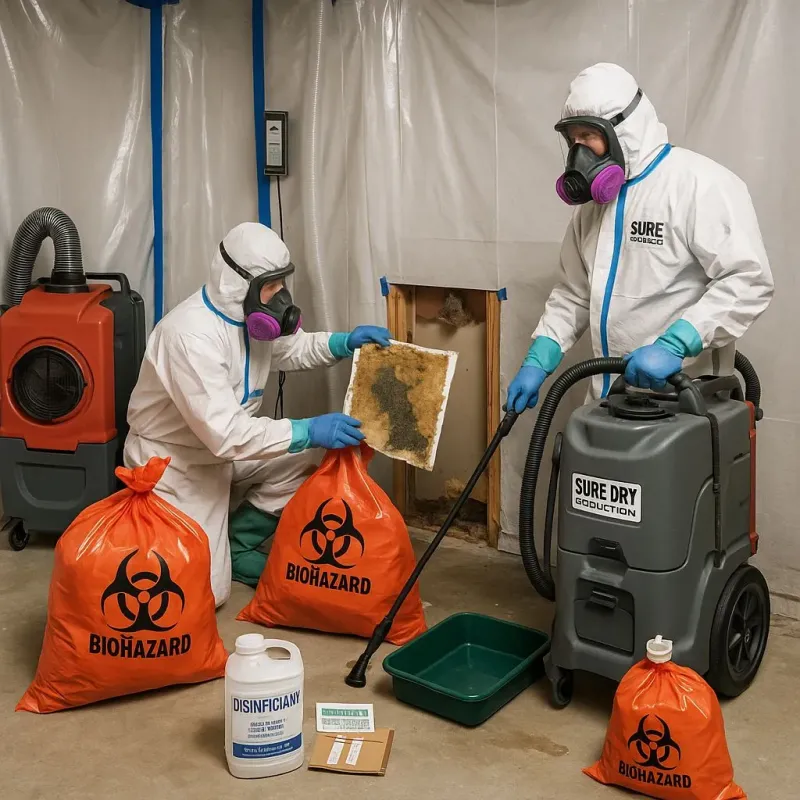 Contaminated Water Handling Protocols process in Copperopolis, CA