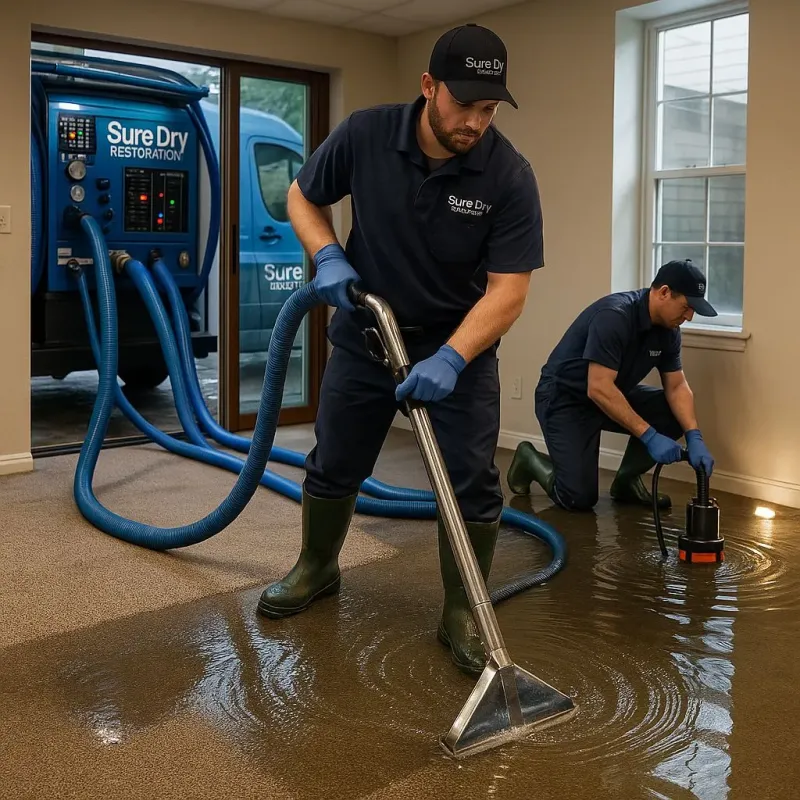 Water Extraction and Removal process in Copperopolis, CA